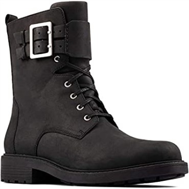 Clarks Orinoco 2 Encaje Negro Cuero 6d