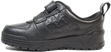 Zapatos De Cuero Clarks Palmer Steggy Kid Negro