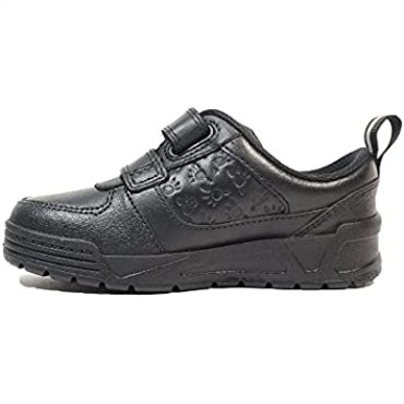 Zapatos De Cuero Clarks Palmer Steggy Kid Negro