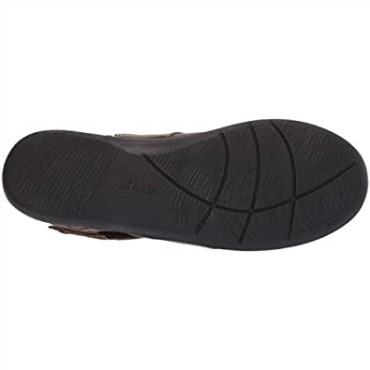 Botines Clarks Sillian Rani De Mujer Sintético Metalizado Peltre