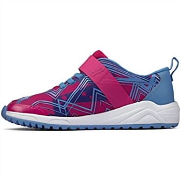 Zapatillas Clarks Rosa Aeon Pace Niño Textil Combi Rosa