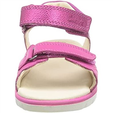 Sandalia Niña Clarks Roam Wing K Piel Rosa