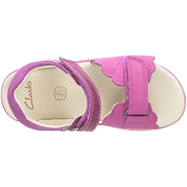 Sandalia Niña Clarks Roam Wing K Piel Rosa