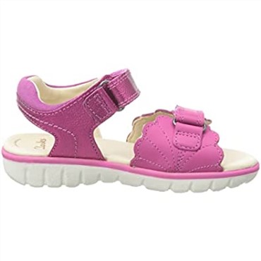 Sandalia Niña Clarks Roam Wing K Piel Rosa