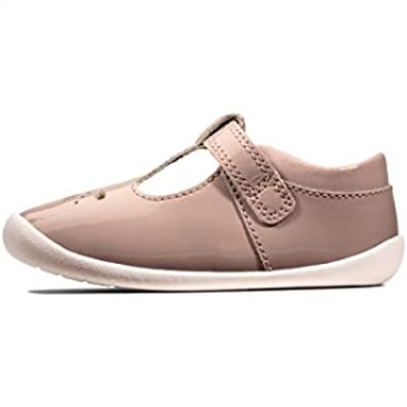 Clarks Pink (pink Pat Pink Pat) Zapatillas Bajas Unisex Para Niños Roamer Star T Para Niños