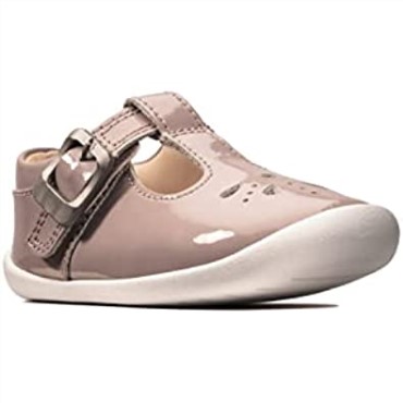 Clarks Pink (pink Pat Pink Pat) Zapatillas Bajas Unisex Para Niños Roamer Star T Para Niños