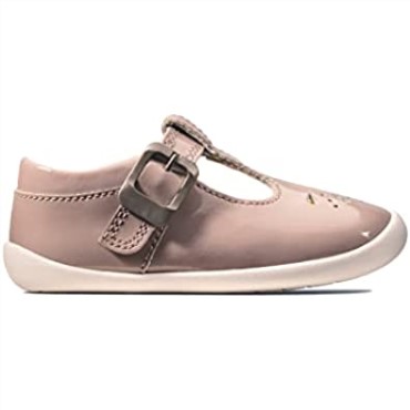 Clarks Pink (pink Pat Pink Pat) Zapatillas Bajas Unisex Para Niños Roamer Star T Para Niños