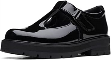 Zapatos De Cuero Clarks Prague Brill Old Negros