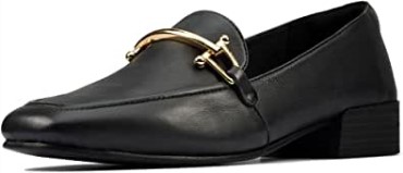 Mocasines Mujer Clarks Pure Block Negro