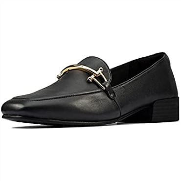 Mocasines Mujer Clarks Pure Block Negro