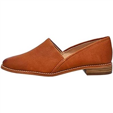 Clarks Puro Cuero Fácil Bronceado 6 B (m)