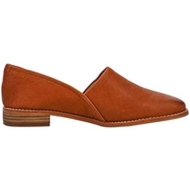 Clarks Puro Cuero Fácil Bronceado 6 B (m)