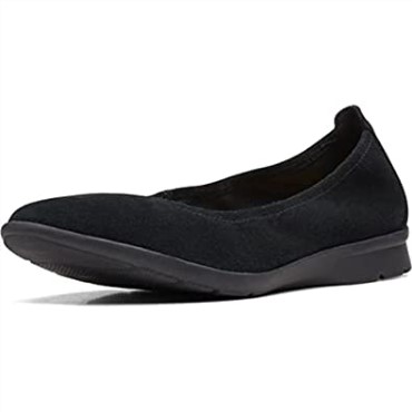 Clarks Viola Pura Cuero Negro 8
