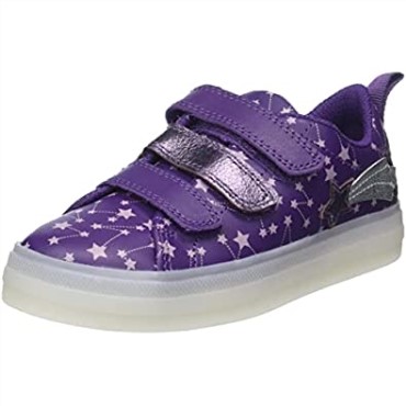 Zapatillas Clarks Moradas Niña Flare Fly K