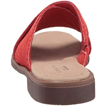 Sandalias Clarks Red Interest Suede Mujer Declan Ivy