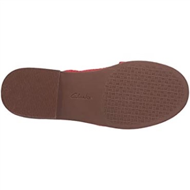 Sandalias Clarks Red Interest Suede Mujer Declan Ivy