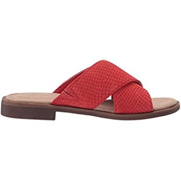 Sandalias Clarks Red Interest Suede Mujer Declan Ivy