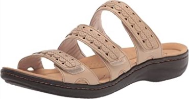 Sandalias Planas Para Mujer Clarks Sand Leather Laurieann Cove