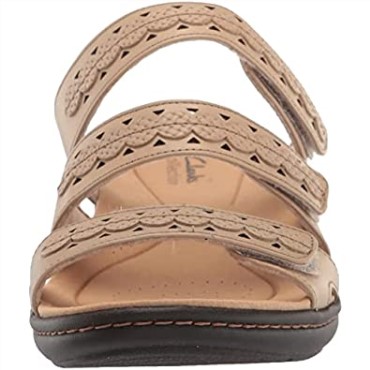 Sandalias Planas Para Mujer Clarks Sand Leather Laurieann Cove