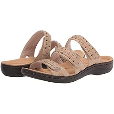 Sandalias Planas Para Mujer Clarks Sand Leather Laurieann Cove