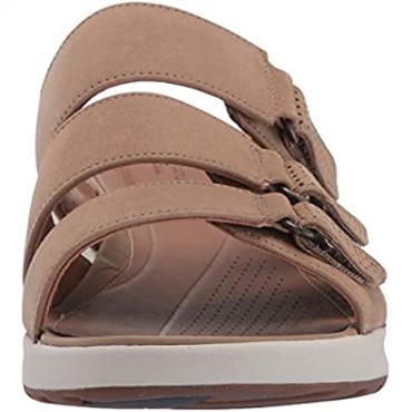 Sandalias Clarks Sand Nubuck Un Adorn Lane Para Mujer