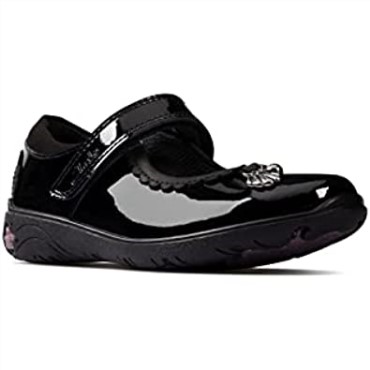 Zapatos De Charol Clarks Sea Shimmer Para Niños Pequeños Negro