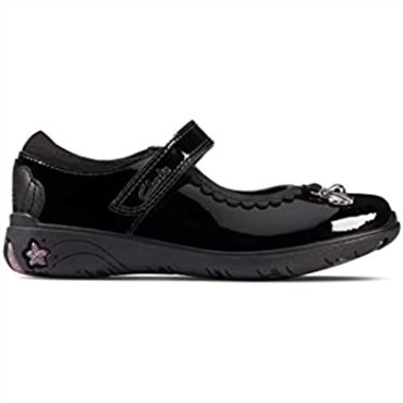 Zapatos De Charol Clarks Sea Shimmer Para Niños Pequeños Negro