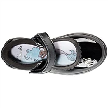 Zapatos De Charol Clarks Sea Shimmer Para Niños Pequeños Negro