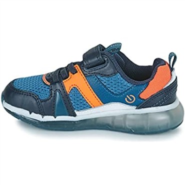 Zapatillas Niño Clarks Spark Flash Ko Azul Combinación De Materiales 1 Niño