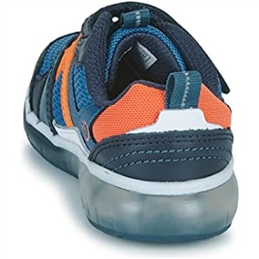 Zapatillas Niño Clarks Spark Flash Ko Azul Combinación De Materiales 1 Niño