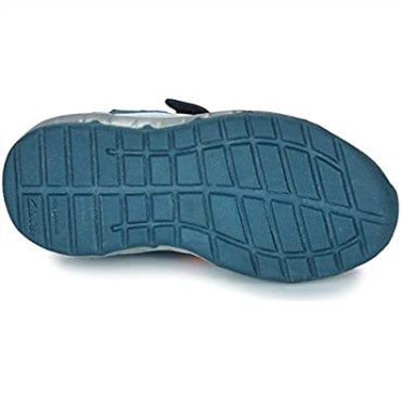 Zapatillas Niño Clarks Spark Flash Ko Azul Combinación De Materiales 1 Niño