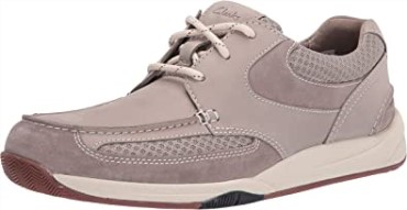 Clarks Stone Nubuck Langton Lane - Zapatillas Para Hombre