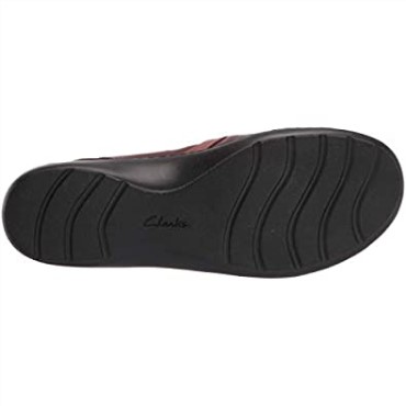 Mocasines Clarks Tan Cuero Combi Mujer Cora Dream Mocasines Planos