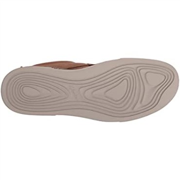 Zapatillas Bajas Clarks Gereld De Cuero Tostado Para Hombre