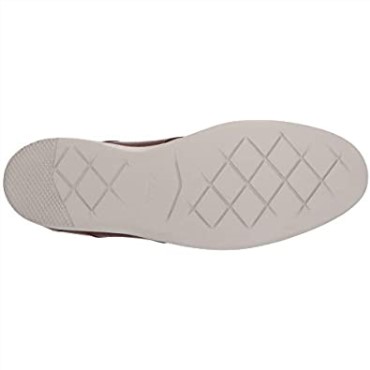 Clarks Marrón Cuero Hombres Raharto Vibe Oxford