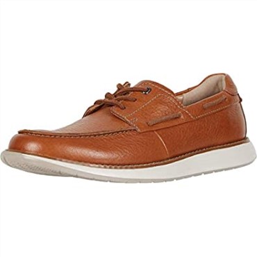 Clarks Marrón Cuero Hombres Un Piloto Zapatos De Encaje