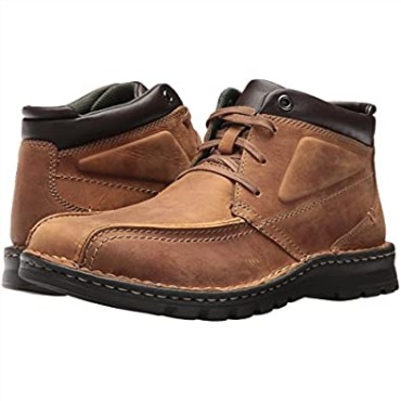Clarks Cuero Marrón Hombres Vanek Rise Vanek Rise