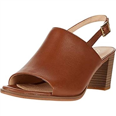 Sandalia De Tacón Clarks Kayl 60 De Mujer En Piel Color Canela