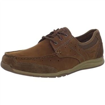 Clarks Tan Hombre Armada Inglés Oxford