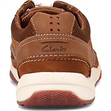 Zapatillas Clarks Langton Lane Para Hombre De Nobuk Tostado