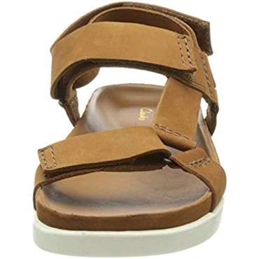 Sandalias Clarks Sunder Range Para Hombre De Nobuk Tostado