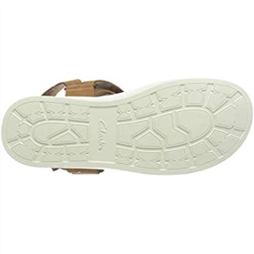 Sandalias Clarks Sunder Range Para Hombre De Nobuk Tostado
