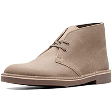 Botas Chukka Bushacre 2 Para Hombre De Ante Desgastado Color Topo De Clarks