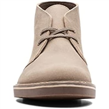 Botas Chukka Bushacre 2 Para Hombre De Ante Desgastado Color Topo De Clarks