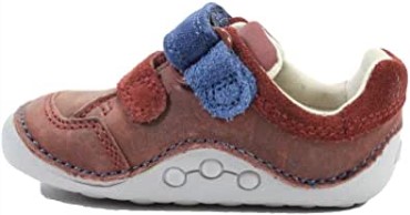 Zapatos Prewalker Para Niños Clarks Ti Ny Zakk De Cuero Marrón