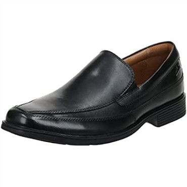 Mocasines Sin Cordones Clarks Tilden Free Cuero Negro