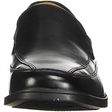 Mocasines Sin Cordones Clarks Tilden Free Cuero Negro