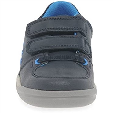 Zapatos De Bebé Clarks Tolby Buzz Niños Azul Marino