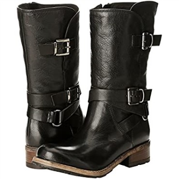 Botas Biker Mujer Clarks Volara Melody Negro