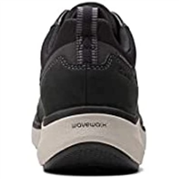 Zapatillas De Senderismo De Mujer Clarks Wave 2 Lace Tex Nubuck Negro